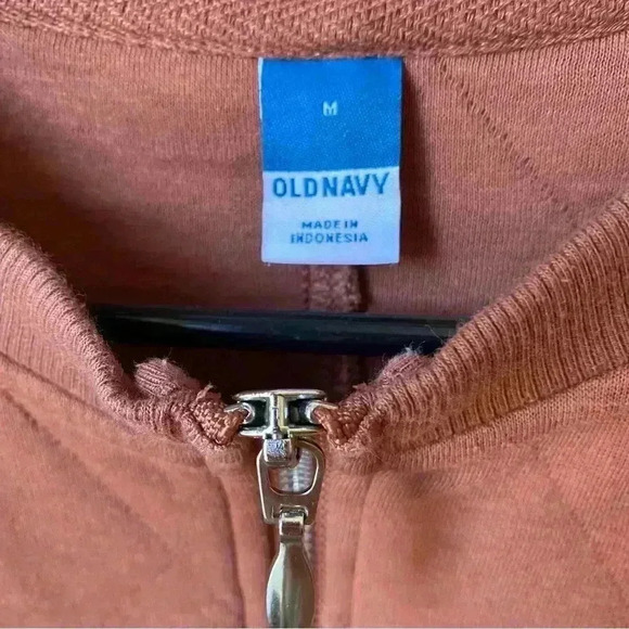 Half-Zip Quilted Sweater, Size M Boxy Sweater Comfy - Picture 2 of 13